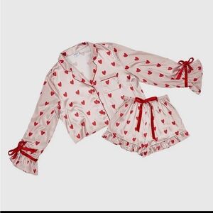 Heart Print Valentine’s Pajamas